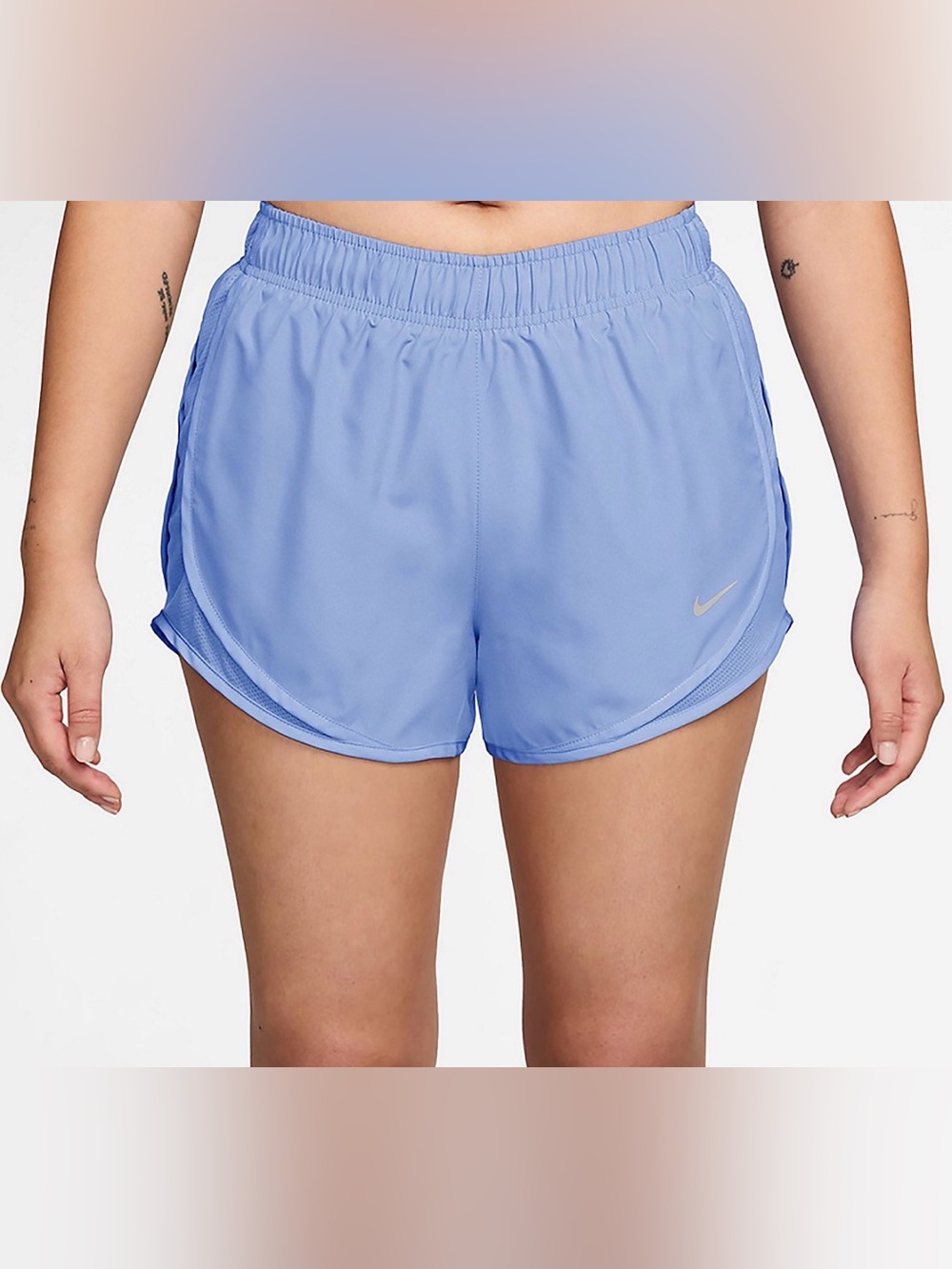 Nike Women's Tempo Dri-Fit Mid-Rise Running Shorts. Size Small